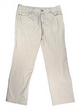 Tommy Bahama Men's Beige Cotton Tencel Blend Pants Size 38x32
